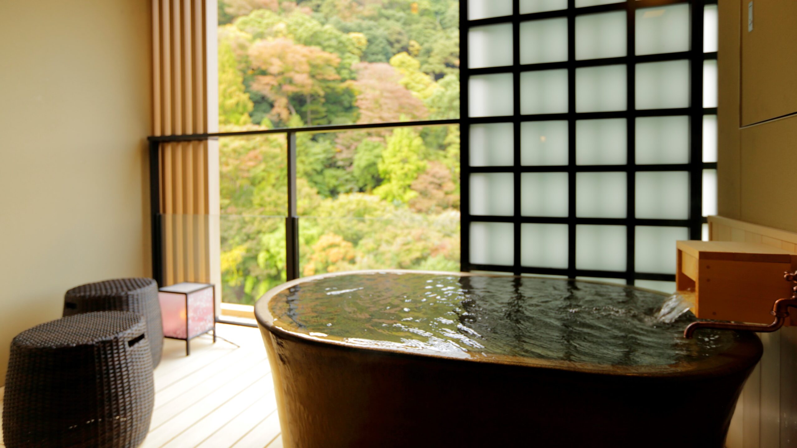 月の宿 紗ら 客室露天風呂